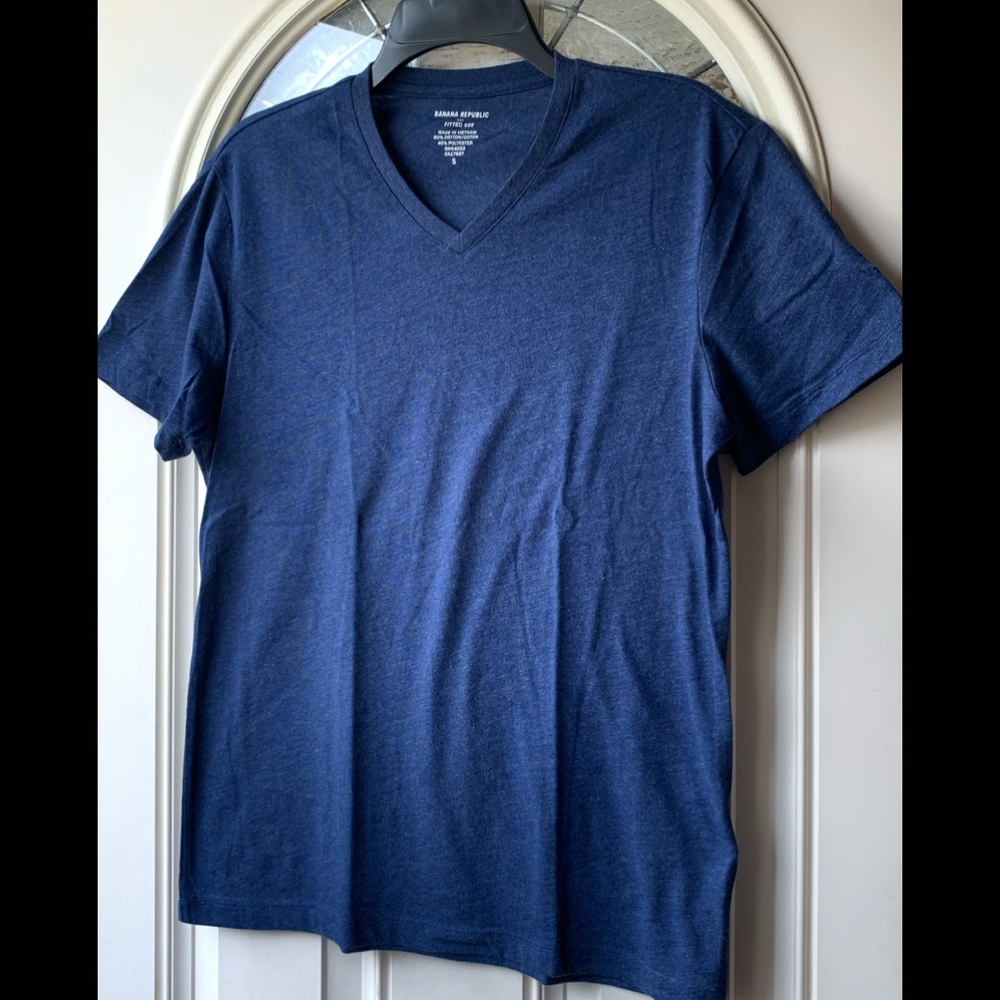 Banana Republic Factory Men’s Blue Short Sleeve Shirt
